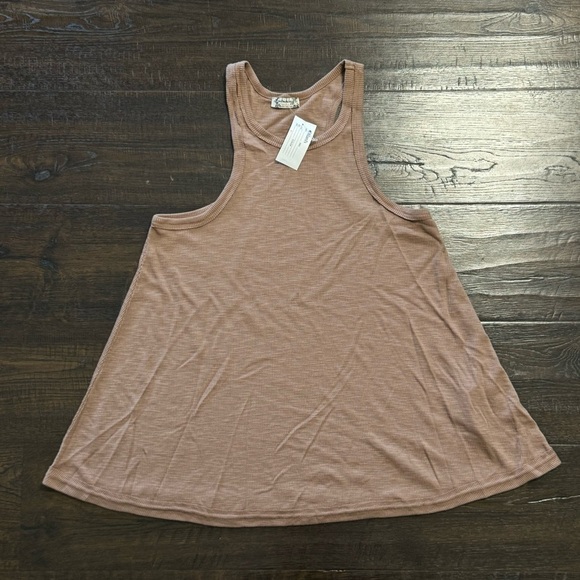 Free People Racerback Ribbed Sleeveless Tank Top Size XS Women - Picture 4 of 10
